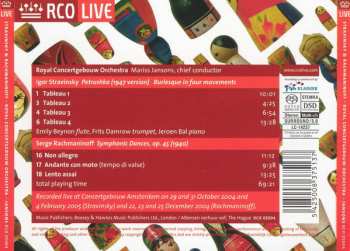 SACD Igor Stravinsky: Petrushka, Symphonic Dances