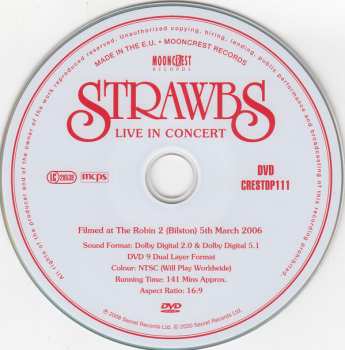 2CD/DVD Strawbs: Live In Concert DIGI
