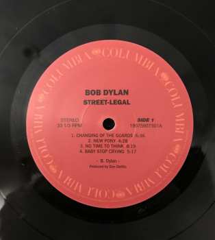 LP Bob Dylan: Street-Legal