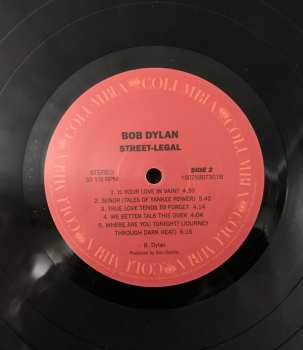 LP Bob Dylan: Street-Legal