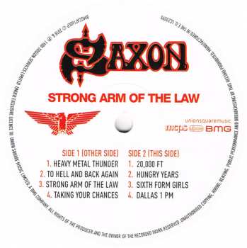 LP Saxon: Strong Arm Of The Law LTD | CLR