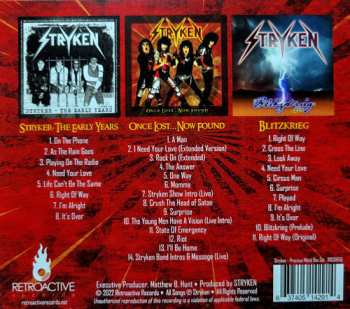 3CD/Set di cofanetti Stryken: Precious Metal Box Set LTD | CLR | DIGI