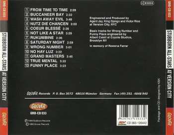 CD Stubborn Allstars: At Version City