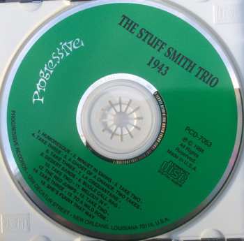 CD Stuff Smith: The 1943 Trio