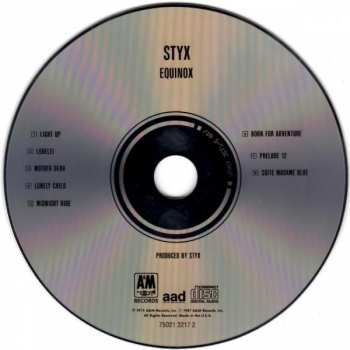 CD Styx: Equinox