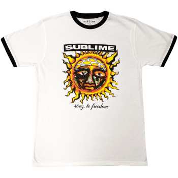 Merch Sublime: Ringer Maglietta 40oz. To Freedom