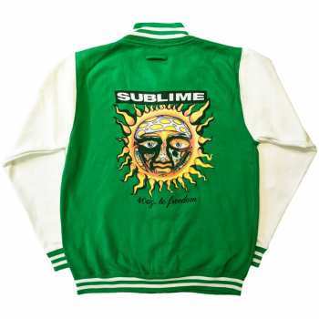 Merce Sublime: Sublime Unisex Varsity Jacket: 40oz To Freedom (back Print) (medium) M
