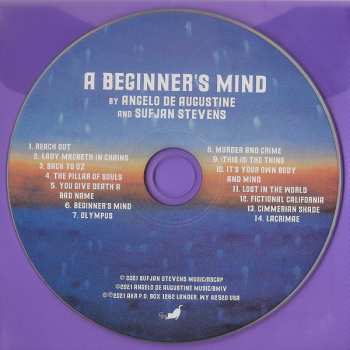 CD Sufjan Stevens: A Beginner's Mind DIGI