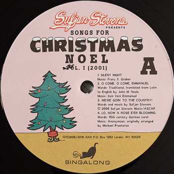 5LP/Set di cofanetti Sufjan Stevens: Songs For Christmas