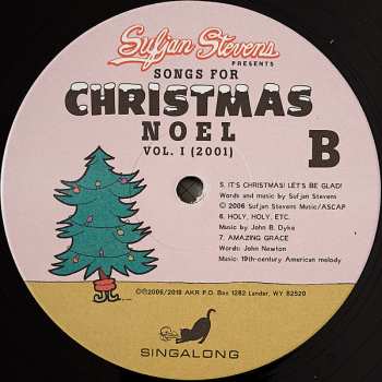 5LP/Set di cofanetti Sufjan Stevens: Songs For Christmas