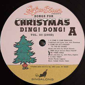 5LP/Set di cofanetti Sufjan Stevens: Songs For Christmas