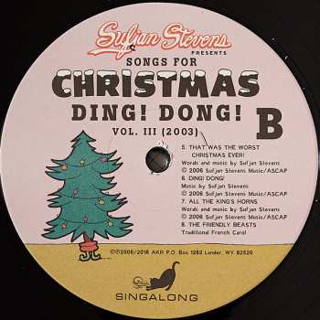 5LP/Set di cofanetti Sufjan Stevens: Songs For Christmas