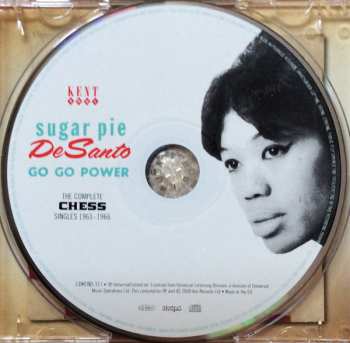 CD Sugar Pie DeSanto: Go Go Power: The Complete Chess Singles 1961-1966