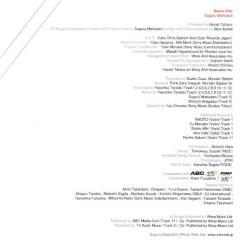 CD Suguru Matsutani: Before After