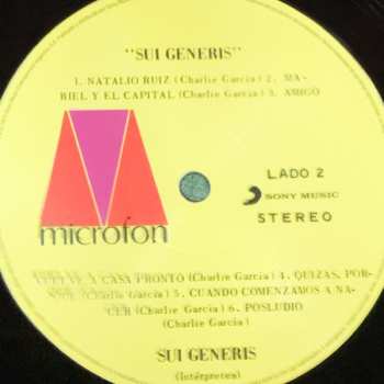 LP Sui Generis: Vida
