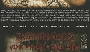CD Suicidal Causticity: The Human Touch