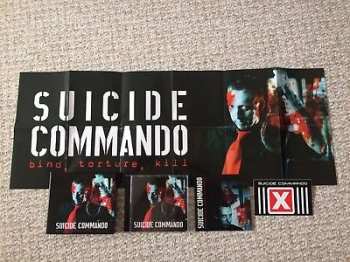2CD/Set di cofanetti Suicide Commando: Bind, Torture, Kill LTD