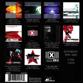 9CD/DVD/Set di cofanetti Suicide Commando: Compendium X30 Dependent 1999-2007
