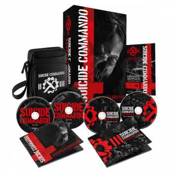 4CD/Set di cofanetti Suicide Commando: Goddestruktor DLX | LTD | NUM