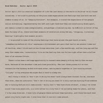 LP Brad Mehldau: Suite: April 2020