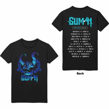 Merce Sum 41: Tričko Blue Demon  S