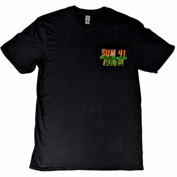 Merch Sum 41: Maglietta Does This Look Infected? European Tour 2022
