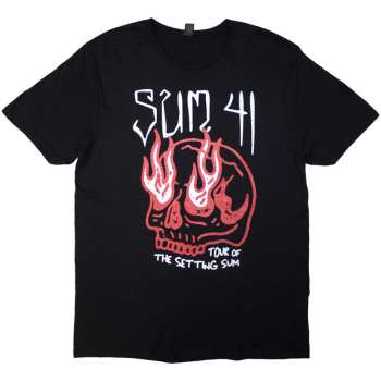 Merch Sum 41: Maglietta Tour '24 Skull