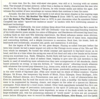CD The Sun Ra Arkestra: My Brother The Wind Volume II