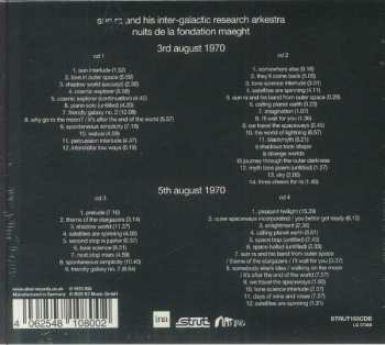 4CD/Set di cofanetti The Sun Ra Arkestra: Nuits De La Fondation Maeght