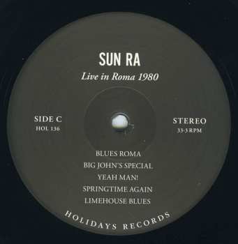 3LP/Set di cofanetti Sun Ra: Live In Roma 1980 LTD