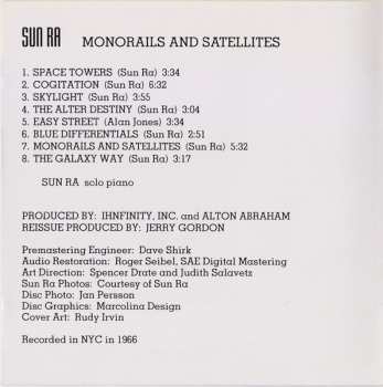 CD Sun Ra: Monorails And Satellites