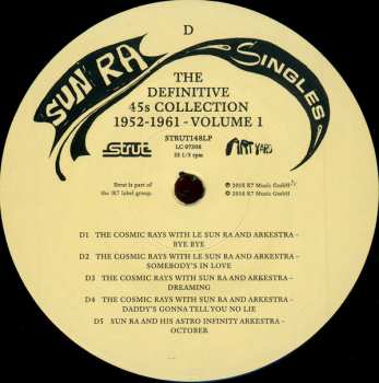 3LP Sun Ra: Singles Volume 1: The Definitive 45s Collection 1952-1961