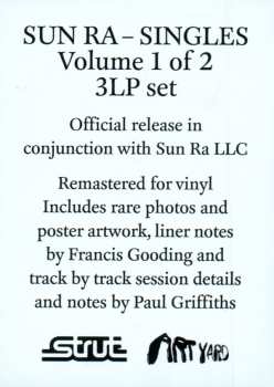 3LP Sun Ra: Singles Volume 1: The Definitive 45s Collection 1952-1961