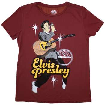 Merch Sun Records: Donne Maglietta Elvis Mic