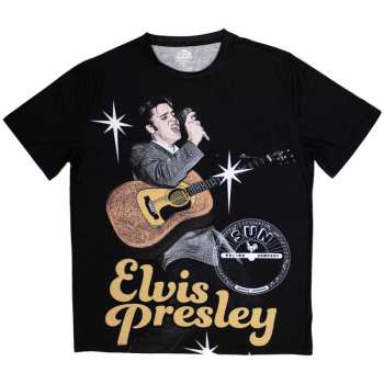 Merch Sun Records: Sublimation Maglietta Elvis Mic
