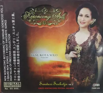 Sundari Soekotjo: Keroncong Asli Vol. 2