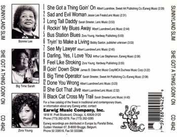 CD Sunnyland Slim: She Got A Thing Goin' On