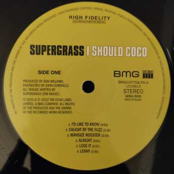LP Supergrass: I Should Coco LTD