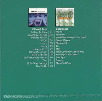 2CD/Set di cofanetti Supergrass: I Should Coco / Supergrass