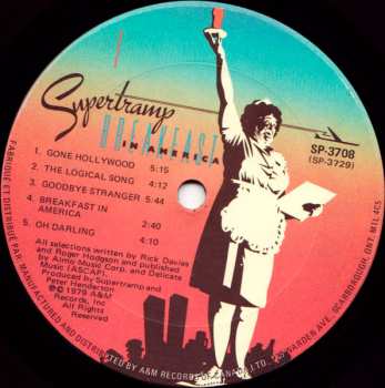 LP Supertramp: Breakfast In America