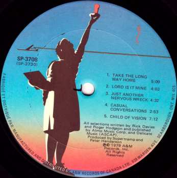 LP Supertramp: Breakfast In America