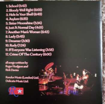 CD Supertramp: Alive In England