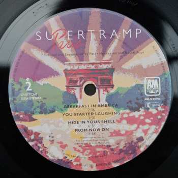 2LP Supertramp: Paris