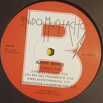 LP Surfin' Bichos: La Luz En Tus Entrañas