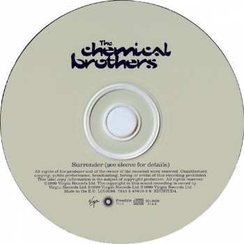 CD The Chemical Brothers: Surrender