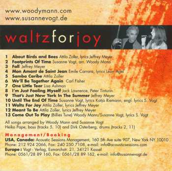CD Woody Mann: Waltz For Joy