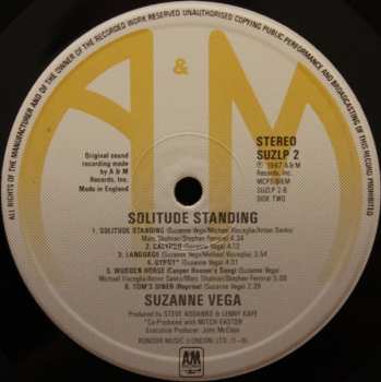 LP Suzanne Vega: Solitude Standing