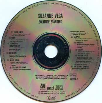 CD Suzanne Vega: Solitude Standing