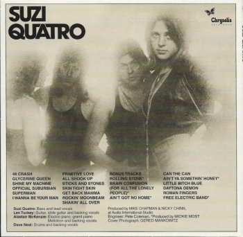 7CD/DVD/Set di cofanetti Suzi Quatro: The Rock Box 1973-1979 The Complete Recordings