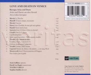 CD Suzie LeBlanc: Love And Death In Venice: Baroque Arias And Duets